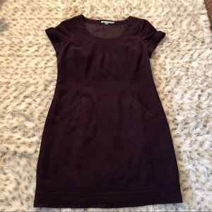 Boden Corduroy Purple Dress